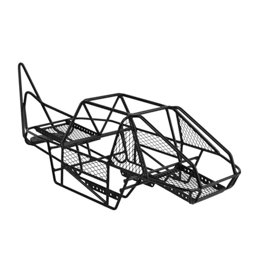 SONHWNGE Stahl Roll Käfig Rahmen Körper Schwarz Chassis for Axial SCX10 90027 90022 1/10 RC Rock Car Crawler Klettern LKW Teile SONHWNGE Stahl Roll Käfig Rahmen Körper Schwarz Chassis for Axial SCX10 90027 90022 1/10 RC Rock Car Crawler Klettern LKW Teile von SONHWNGE