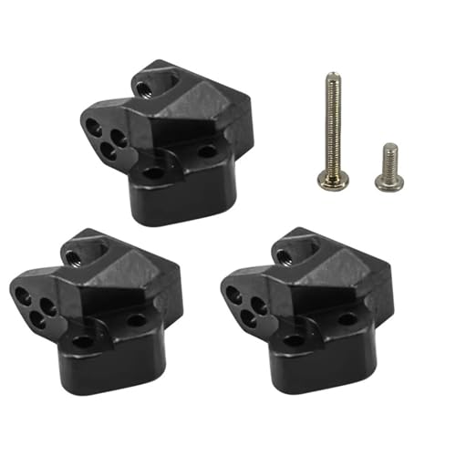 SONHWNGE for Axial Scx10 Iii Gladiator Upgrades Teile Metallische Grundplatte Pull Code Chassis for 1/10 AXI03006 AXI03007 RC Auto Zubehör(Black Pull Code) von SONHWNGE