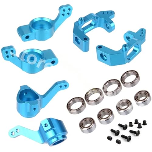 SONHWNGE for HSP Tuningteile Zubehör 02138 02139 02013 02014 02015 Aluminium Lenknabenhalterung 102010 102011 102012 for 1/10 RC 4WD Auto(Blauw) von SONHWNGE
