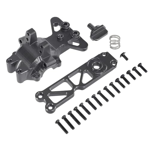 SONHWNGE for MJX 16207 16208/09/10 H16 H16BM H16PLH16V3 M162 M163 RC Auto Metall Front Upper Getriebe Abdeckung Teile und Zubehör(Titanium) von SONHWNGE