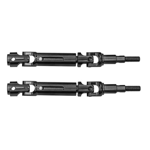 SONHWNGE for MJX H-yp-er Go 14209 14210 Metall Antriebswelle Dog Bone CVD Antriebswelle 1/14 RC Crawler Auto Upgrade Teile(Zwart) von SONHWNGE