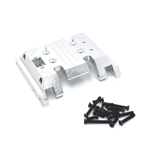 SONHWNGE for MN 1/12 MN128 MN86 G500 RC Teile Metall Upgrade Medium Wave Box Bodenplatte(White) von SONHWNGE