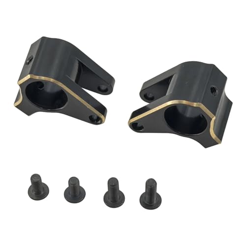 SONHWNGE for SCX10 PRO Upgrade Teile Messing Hinterachse Link Servo Halterung for Axial Metallic 1/10 RC Crawler Axial Fernbedienung Auto Zubehör von SONHWNGE