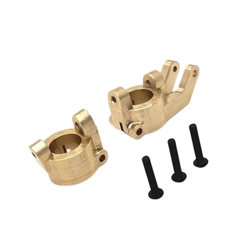 for Yik-ong 1/10 YK4106 YK4107 Fernbedienung Auto Metall Teile Upgrade Messing Front Brücke Tasse C-förmigen Sitz Teile von SONHWNGE
