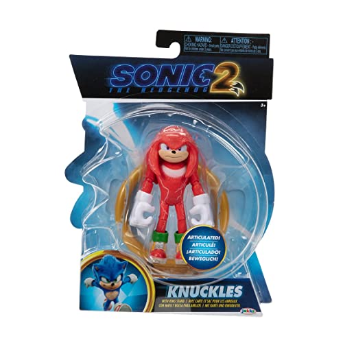 SONIC THE HEDGEHOG 2 Movie – 41496 – Figur mit Gelenken, 10 cm – Figur Knuckles + Karte und Tasche für Ringe SONIC THE HEDGEHOG 2 Movie – 41496 – Figur mit Gelenken, 10 cm – Figur Knuckles + Karte und Tasche für Ringe von SONIC THE HEDGEHOG
