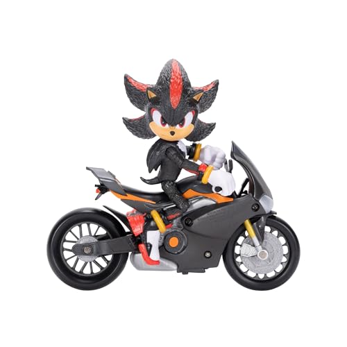 Sonic 3 der Film Shadow-Figur, 15 cm, beweglich, inklusive Shadow-Mobile von Jakks Pacific, Akustisch, Schwarz Sonic 3 der Film Shadow-Figur, 15 cm, beweglich, inklusive Shadow-Mobile von Jakks Pacific, Akustisch, Schwarz von SONIC THE HEDGEHOG