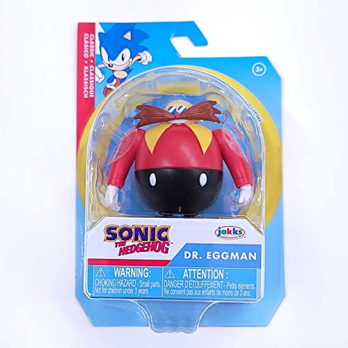 Sonic The Hedgehog - 6,3 cm Actionfigur - 41435 - Classic Dr Eggman / Robotnik Charakter von SONIC THE HEDGEHOG