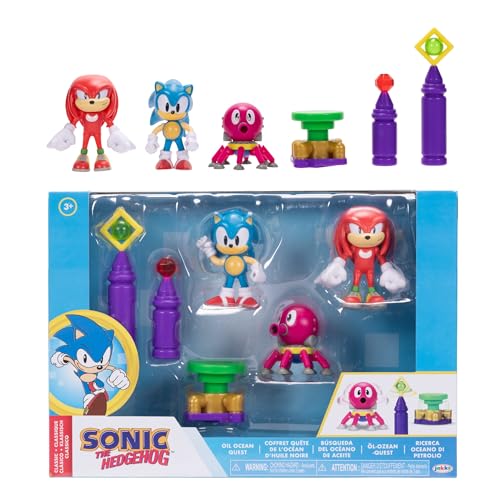 Sonic The Hedgehog Actionfigur 6,3 cm Oil Ocean Diorama von Sonic The Hedgehog