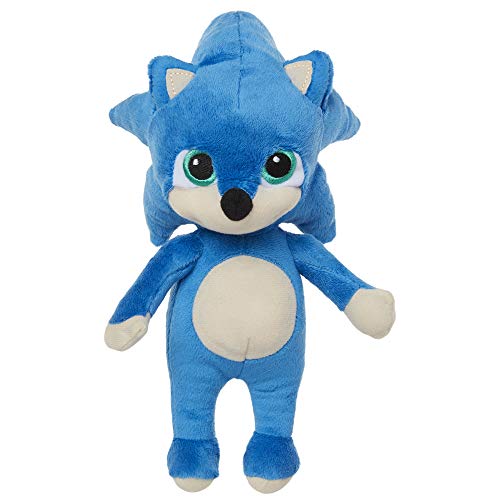 iBaste-Makeup Tasche Sonic Movie - 400284 Plüsch Baby Sonic Figur, 20 cm, Kuscheltier von iBaste-Makeup Tasche