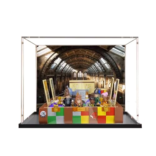 Acryl-Vitrine für Lego 76399 Magic Box Modell, staubdichte Displaybox, Aufbewahrungsbox, transparente Box, Displaybox kompatibel mit Lego 76399 (nur Hülle, kein Modell) (lackiert 3 mm) von SONNIES