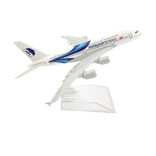 SONNIES 16CM Flugzeugmodell Airbus Serie Volllegierung Simulation Flugzeugmodell Spielzeug (Color : Malaysia Airlines) von SONNIES