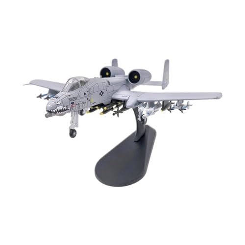 SONNIES for A-10 Attack Fighter Demonstrationsmodell – Mini-Militärflugzeug Aus Metall Mit Ständer 1:100 (Color : Type B) von SONNIES