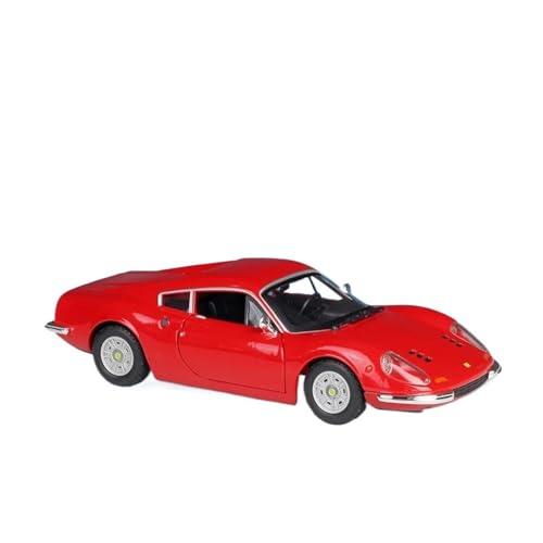 SONNIES for Ferrari 550 Maranello Simulation Legierung Automodell Sammeln Sie Geschenke Spielzeug 1:24 (Color : 246GT) von SONNIES