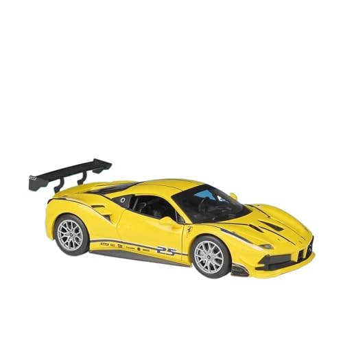 SONNIES for Ferrari 550 Maranello Simulation Legierung Automodell Sammeln Sie Geschenke Spielzeug 1:24 (Color : 488 Challeng) von SONNIES