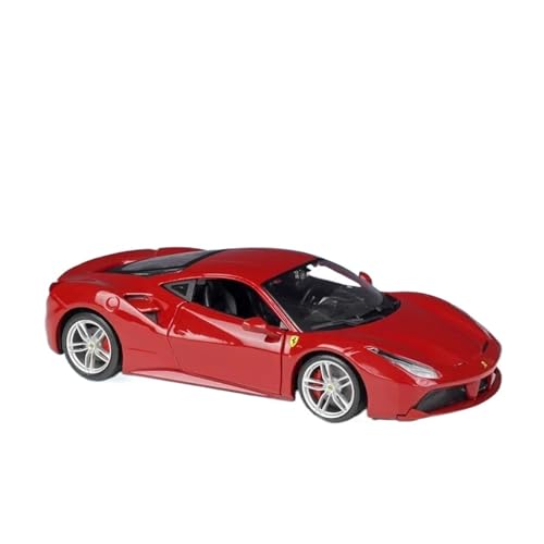 SONNIES for Ferrari 550 Maranello Simulation Legierung Automodell Sammeln Sie Geschenke Spielzeug 1:24 (Color : 488 GTB) von SONNIES