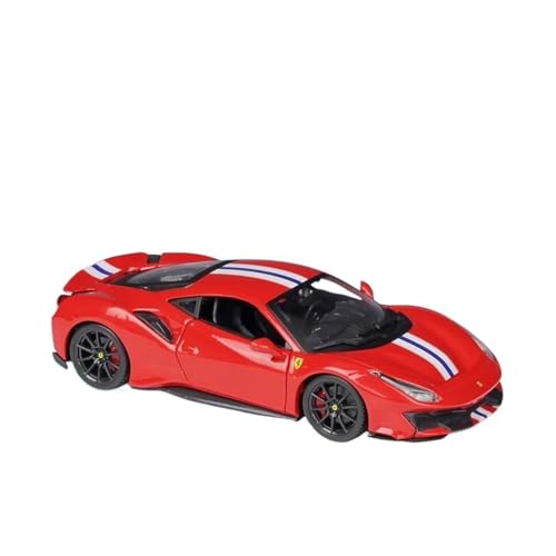SONNIES for Ferrari 550 Maranello Simulation Legierung Automodell Sammeln Sie Geschenke Spielzeug 1:24 (Color : 488 Pista) von SONNIES