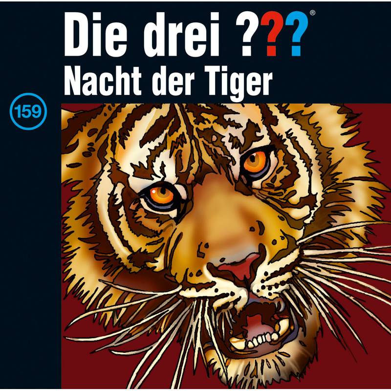 Die drei Fragezeichen - Hörbuch - 159 - Nacht der Tiger von SONY MUSIC ENTERTAINMENT