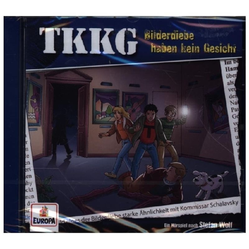 Ein Fall für TKKG - Bilderdiebe haben kein Gesicht,1 Audio-CD von SONY MUSIC ENTERTAINMENT