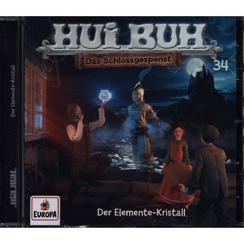 Hui Buh, Das Schlossgespenst, neue Welt - Der Elemente-Kristall,1 Audio-CD von SONY MUSIC ENTERTAINMENT