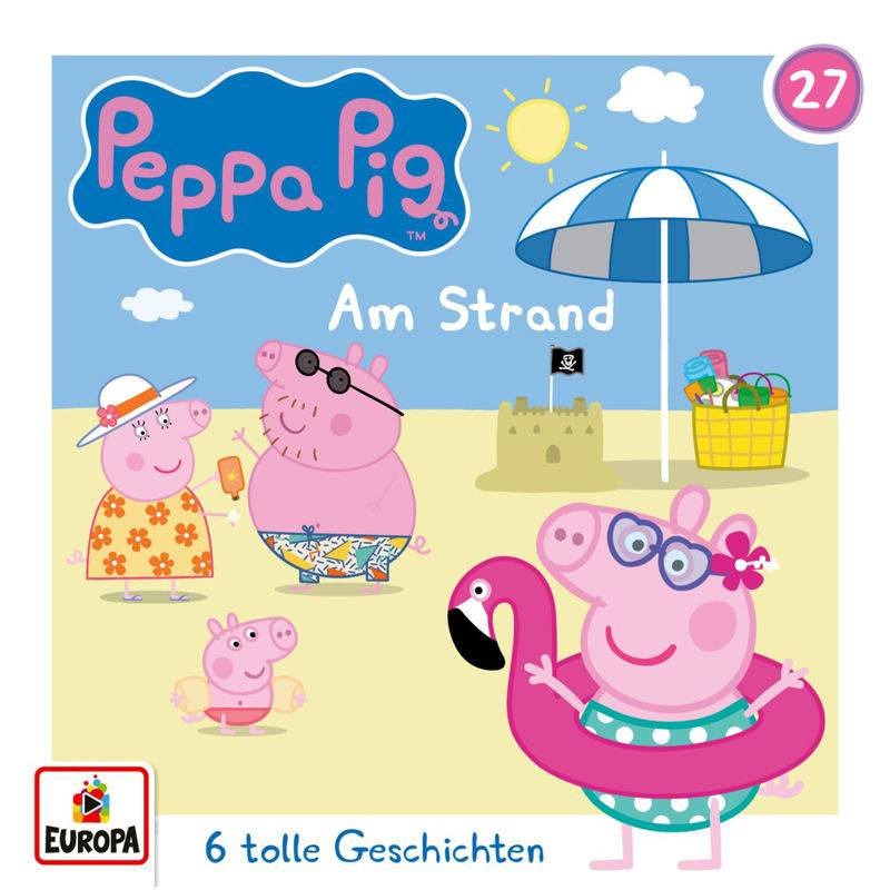 Peppa Pig Hörspiele - Am Strand,1 Audio-CD von SONY MUSIC ENTERTAINMENT