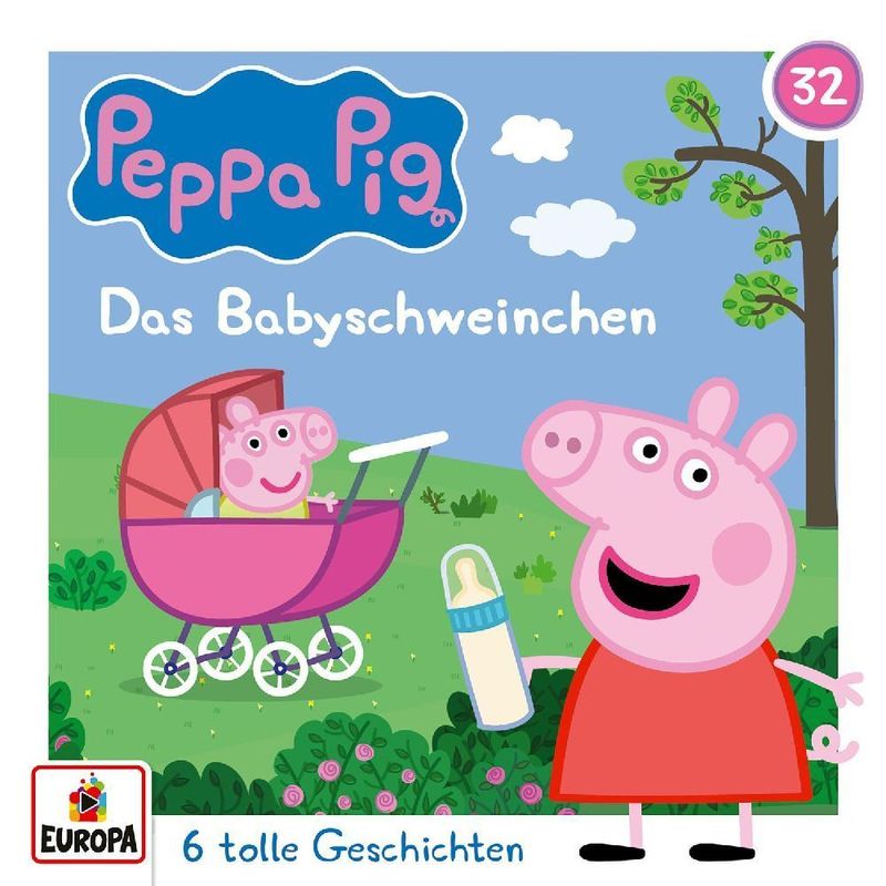 Peppa Pig Hörspiele - Das Babyschweinchen,1 Audio-CD von SONY MUSIC ENTERTAINMENT