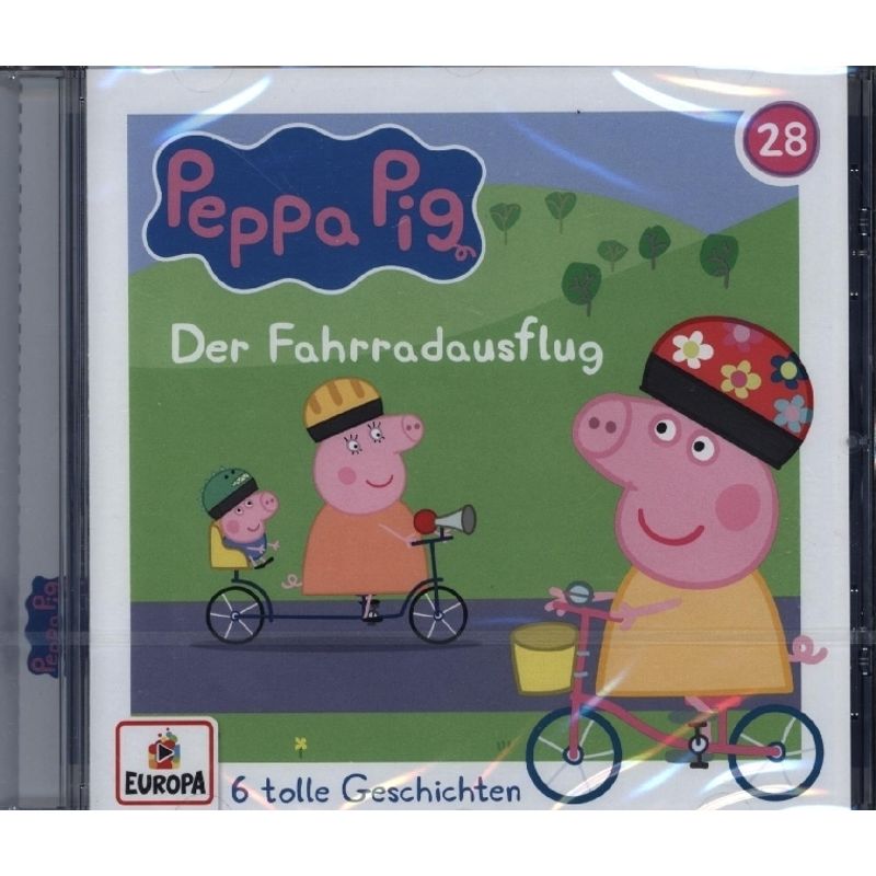Peppa Pig Hörspiele - Der Fahrradausflug,1 Audio-CD von SONY MUSIC ENTERTAINMENT
