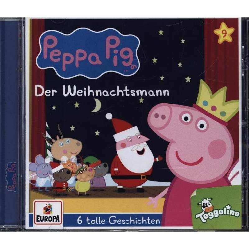 Peppa Pig Hörspiele - Der Weihnachtsmann (und 5 weitere Geschichten); .,1 Audio-CD von SONY MUSIC ENTERTAINMENT