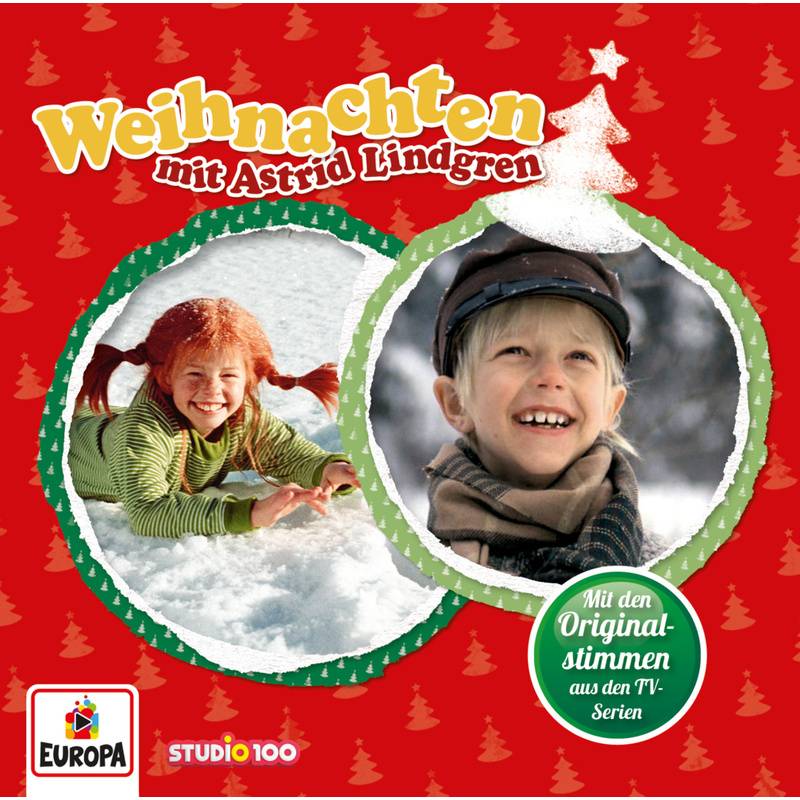 Pippi Langstrumpf & Michel - Weihnachten mit Astrid Lindgren,1 Audio-CD von SONY MUSIC ENTERTAINMENT