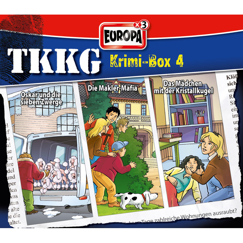 TKKG Krimi-Box 4 von SONY MUSIC ENTERTAINMENT
