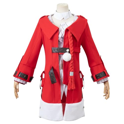 SOOYOOYOO Honkai Star Rail Cosplay Clara Costume Anime Charaktere Halloween Outfits Komplettes Set für Unisex von SOOYOOYOO