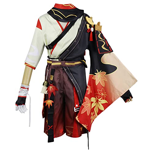 SOOYOOYOO Kaedehara Kazuha Cosplay Performance Kleidung Bequeme Stoffe Outfits Fantasy Geschenk für Unisex von SOOYOOYOO