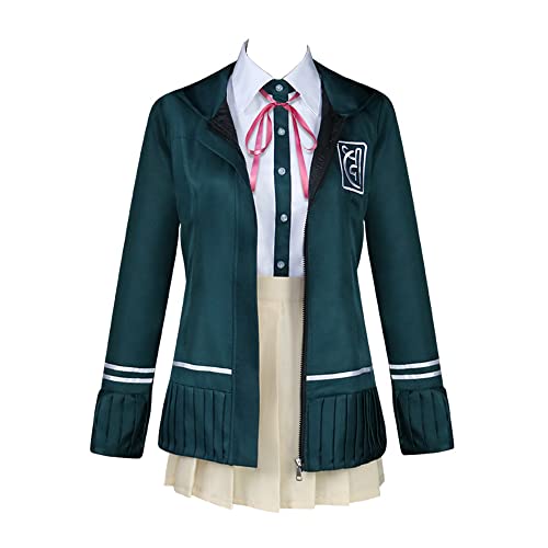 SOOYOOYOO Nanami ChiaKi Cosplay Kostüm Polyester Uniform Mantel Rock Anzug Für Weihnachten Halloween Party und Karneval [Das Kostüm Wird Nicht Verkauft Oder Von Nanami ChiaKi Erstellt] von SOOYOOYOO