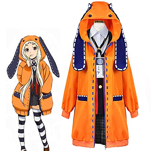 SOOYOOYOO Kakegurui Cosplay Yomoduki Runa Kostüm Halloween Anzug Full Set Fun-Bekleidung Kleid für Unisex SOOYOOYOO Kakegurui Cosplay Yomoduki Runa Kostüm Halloween Anzug Full Set Fun-Bekleidung Kleid für Unisex von SOOYOOYOO