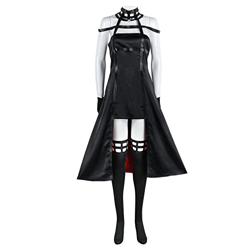 SOOYOOYOO Yor Forger Cosplay Kleid Digital Bedruckt Bequeme Stoffe Outfits Fantasie Geschenk Für Halloween Weihnachtsfeier Karneval von SOOYOOYOO