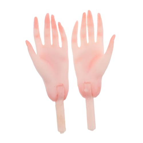SOPOTUTU 1 Paar Mini Fingerpuppen Hände für Puppen Bewegliche Plastikhände für DIY Puppen Realistische Handmodelle für Kreative Bastelprojekte Sicher und Langlebig für Puppenliebhaber SOPOTUTU 1 Paar Mini Fingerpuppen Hände für Puppen Bewegliche Plastikhände für DIY Puppen Realistische Handmodelle für Kreative Bastelprojekte Sicher und Langlebig für Puppenliebhaber von SOPOTUTU