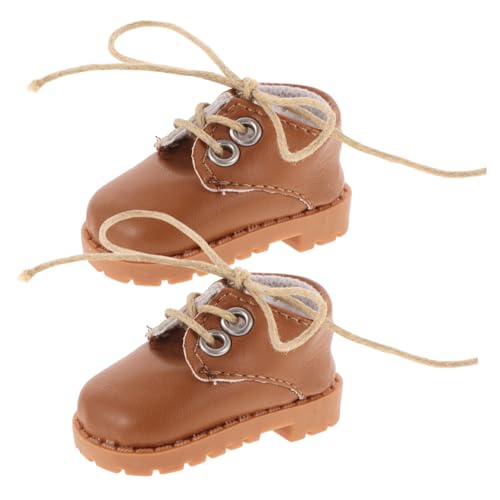 SOPOTUTU 1 Paar Mini Puppen Lederschuhe Puppen Miniatur Zubehör My Mini Girl Doll Reborn Puppen Outfits Puppenschuhe Kleine Simulierte Puppenspielzeuge Babypuppe Kunstleder SOPOTUTU 1 Paar Mini Puppen Lederschuhe Puppen Miniatur Zubehör My Mini Girl Doll Reborn Puppen Outfits Puppenschuhe Kleine Simulierte Puppenspielzeuge Babypuppe Kunstleder von SOPOTUTU