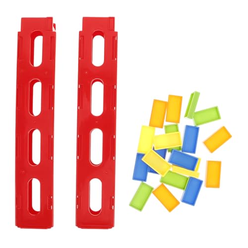 SOPOTUTU 1 Sätze Domino-Zug Automatischer Dominozug Montessori-Zug Domino- Zug Domino-ständer Tumble-Zug Zug Zum Legen Von Dominosteinen Dominotisch Domino-Auto Plastik von SOPOTUTU