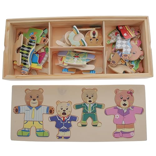 SOPOTUTU 1 Satz Ankleide-Puzzle Pädagogikspielzeug Pädagogisches Tierpuzzlespielzeug Pädagogische Tierrätsel Tierpuzzle- Tierische Rätsel Tierpuzzlespiel Für Holz SOPOTUTU 1 Satz Ankleide-Puzzle Pädagogikspielzeug Pädagogisches Tierpuzzlespielzeug Pädagogische Tierrätsel Tierpuzzle- Tierische Rätsel Tierpuzzlespiel Für Holz von SOPOTUTU