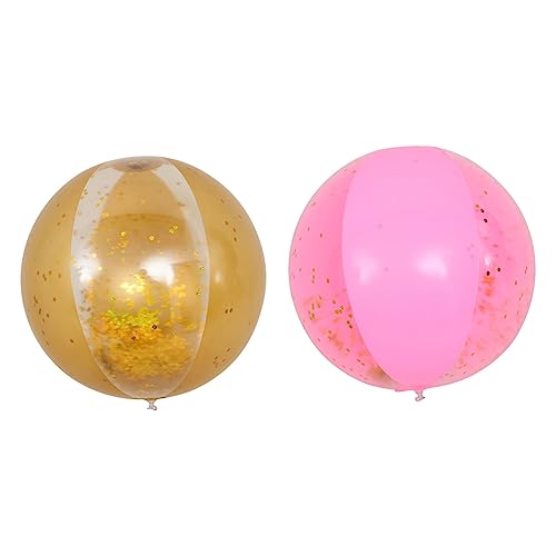 SOPOTUTU 1 Satz Aufblasbarer Glitzer Strandball Transparente Schwimmspielzeuge für Strand und Sommerfeste Spaß für Erwachsene aus Gefertigt SOPOTUTU 1 Satz Aufblasbarer Glitzer Strandball Transparente Schwimmspielzeuge für Strand und Sommerfeste Spaß für Erwachsene aus Gefertigt von SOPOTUTU