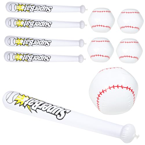 SOPOTUTU 1 Satz Aufblasbares Baseball für Teiliges Ball Perfektes Strand und Poolspielzeug für Partys und Karneval Einfache Handhabung und Platzsparend SOPOTUTU 1 Satz Aufblasbares Baseball für Teiliges Ball Perfektes Strand und Poolspielzeug für Partys und Karneval Einfache Handhabung und Platzsparend von SOPOTUTU
