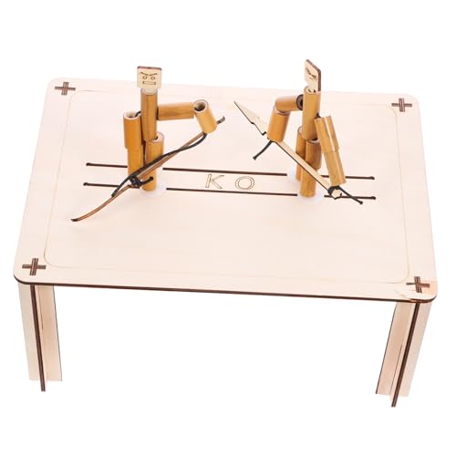SOPOTUTU 1 Satz Bamboo Puppet Spielset mit Holz Kampftisch Kreatives DIY für Fördert Fingerfertigkeit und Problemlösungsfähigkeiten Familienspielzeug für Soziale Aktivitäten SOPOTUTU 1 Satz Bamboo Puppet Spielset mit Holz Kampftisch Kreatives DIY für Fördert Fingerfertigkeit und Problemlösungsfähigkeiten Familienspielzeug für Soziale Aktivitäten von SOPOTUTU