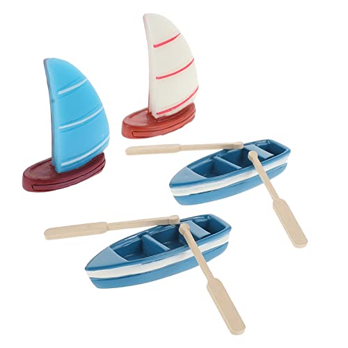 SOPOTUTU 1 Satz Boote aus Harz Kreative Bootsmodelle für Mikro Landschaften Blaue Boote Paddel Großes Blaues Segelboot Großes Weißes Segelboot für Terrarien und Feengärten SOPOTUTU 1 Satz Boote aus Harz Kreative Bootsmodelle für Mikro Landschaften Blaue Boote Paddel Großes Blaues Segelboot Großes Weißes Segelboot für Terrarien und Feengärten von SOPOTUTU