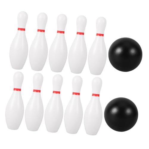 SOPOTUTU 1 Satz Bowling Kunststoff Bowlingkugeln für Drinnen und Draußen Sicheres und Robustes Material für Kleinkinder Fördert Aktives Spiel und Bewegung von SOPOTUTU
