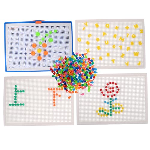SOPOTUTU 1 Satz Bunten Mushroom Nails Peg Puzzle für Kleinkinder Kreatives Lernspielzeug Feinmotorik und Kognitiven Fähigkeiten für Vorschulkinder und Sensorisches SOPOTUTU 1 Satz Bunten Mushroom Nails Peg Puzzle für Kleinkinder Kreatives Lernspielzeug Feinmotorik und Kognitiven Fähigkeiten für Vorschulkinder und Sensorisches von SOPOTUTU