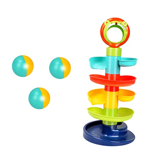 SOPOTUTU 1 Satz Buntes Lernspielzeug Lagiges Drehspielzeug mit Rutschendem Ball Fördert Motorische Fähigkeiten und Soziale Interaktion Geeignet für Kleinkinder SOPOTUTU 1 Satz Buntes Lernspielzeug Lagiges Drehspielzeug mit Rutschendem Ball Fördert Motorische Fähigkeiten und Soziale Interaktion Geeignet für Kleinkinder von SOPOTUTU