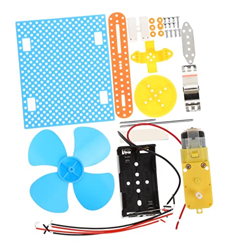 SOPOTUTU 1 Satz DIY Elektrolüfter Bausatz für Wissenschaftliches Experimentierset Kreativität und Analytischen Fähigkeiten Für Schulprojekte und Experimente Ohne Batterien von SOPOTUTU
