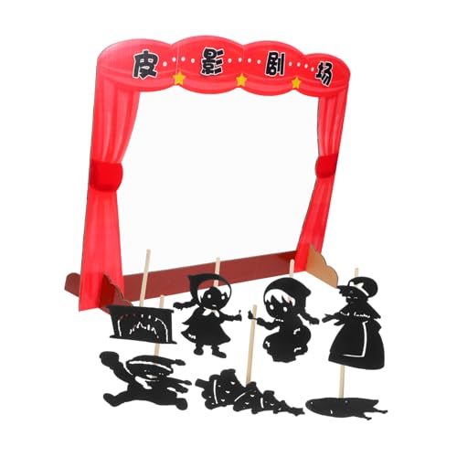 SOPOTUTU 1 Satz DIY Schattenpuppen für Interaktives Puppentheater mit Requisiten für Kreative Geschichtenerzählungen und Fantasievolles für Familienunterhaltung und Pädagogische Aktivitäten SOPOTUTU 1 Satz DIY Schattenpuppen für Interaktives Puppentheater mit Requisiten für Kreative Geschichtenerzählungen und Fantasievolles für Familienunterhaltung und Pädagogische Aktivitäten von SOPOTUTU