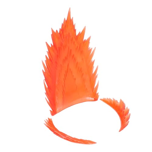 SOPOTUTU 1 Satz Explosive Spezialeffektteile Aura-Effekte Anime-Models Energie-Aura Auswirkungen Effekte für Actionfiguren Zahlen shfigur Actionfiguren-Ersatzzubehör SHF-Effekte Plastik rot von SOPOTUTU