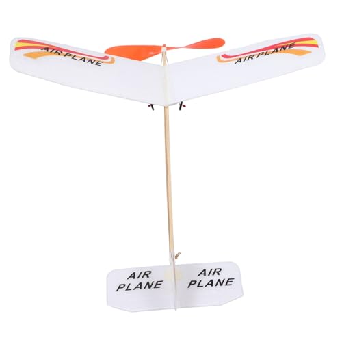 SOPOTUTU 1 Satz Flugzeug modellflugzeug gummimotor Flugzeug Flugzeugspielzeug werfen Flugzeugmodell aus Balsaholz kleines Flugzeugmodell handgefertigte Segelflugzeuge Plastik von SOPOTUTU