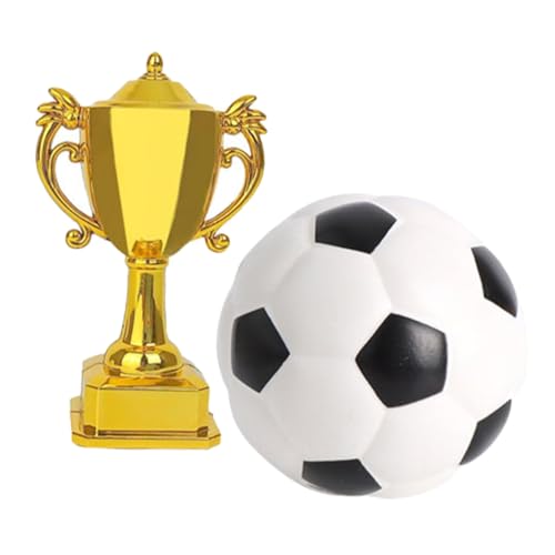 SOPOTUTU 1 Satz Fußballmodell Trophäe Mini Dekorationen Kleine Weiche Fußballmeisterschaft Winziges Puppenhaus Torspiel Indoor Spiel Geburtstag Goldene Kleine Wiederverwendbar SOPOTUTU 1 Satz Fußballmodell Trophäe Mini Dekorationen Kleine Weiche Fußballmeisterschaft Winziges Puppenhaus Torspiel Indoor Spiel Geburtstag Goldene Kleine Wiederverwendbar von SOPOTUTU